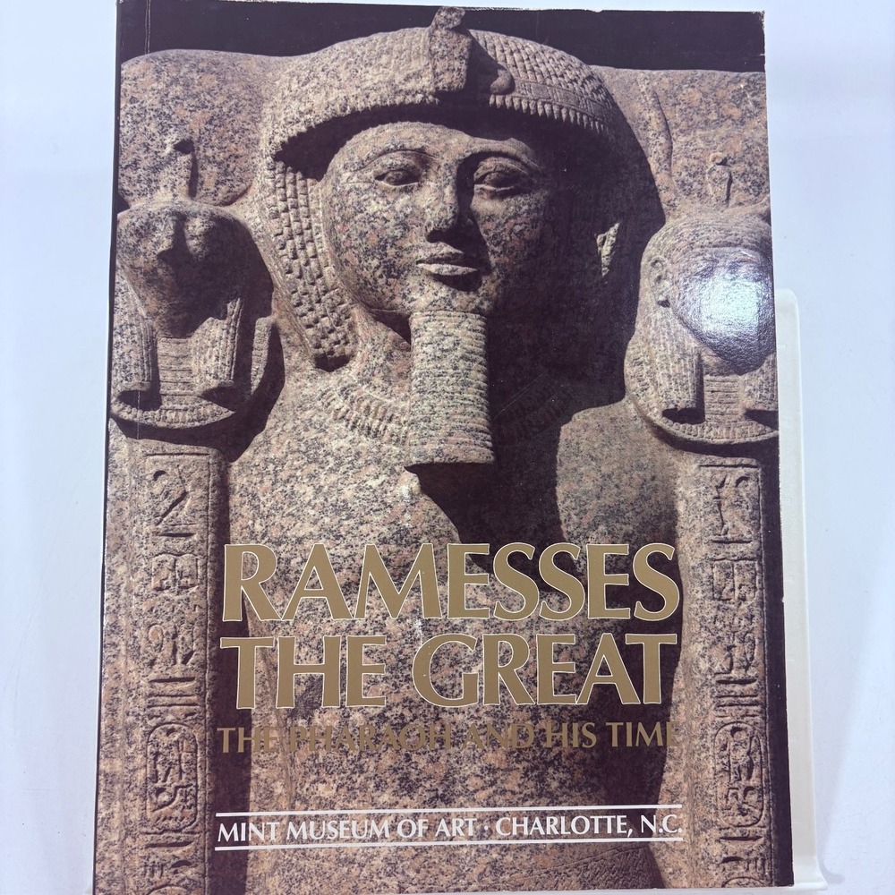 Ramesses the Great The Pharaoh and His Time 1988 Mint Museum Art Large Book PB